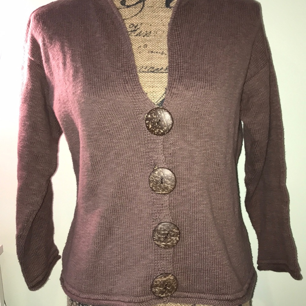 Brown sweater